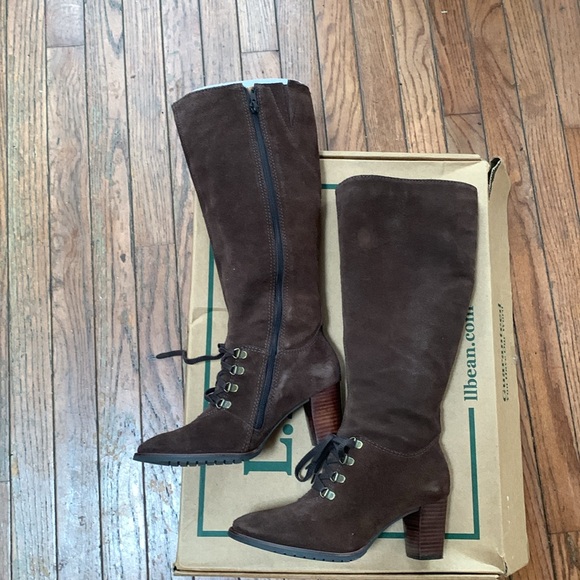 Vintage LLBean suede boots - Picture 2 of 6